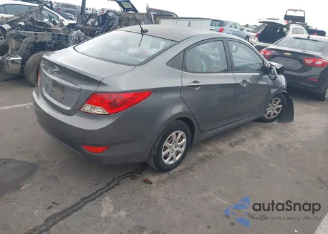 2013 Hyundai Accent Gls from USA, damaged, VIN KMHCT4AE7DU485320
